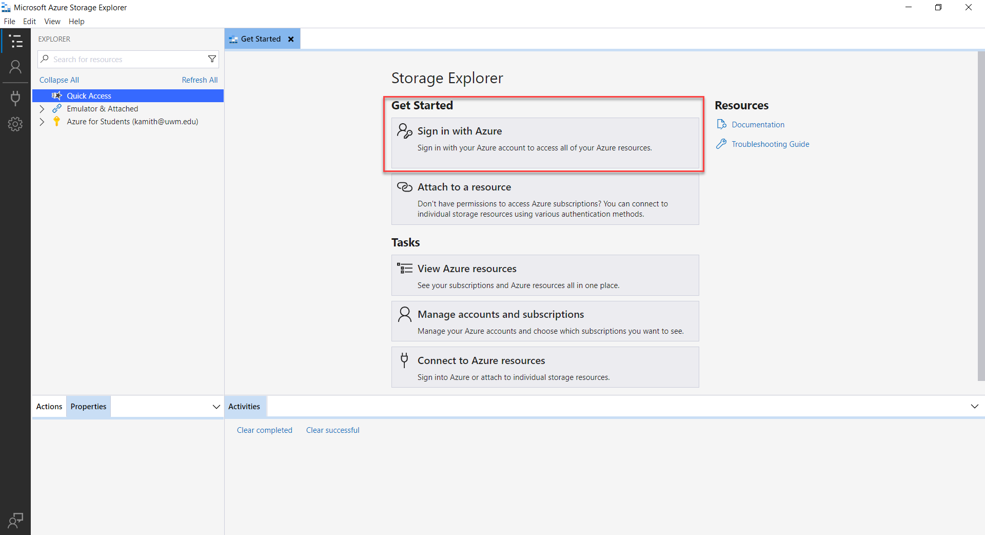 Azure Blob Storage – UW-Milwaukee Cloud Computing