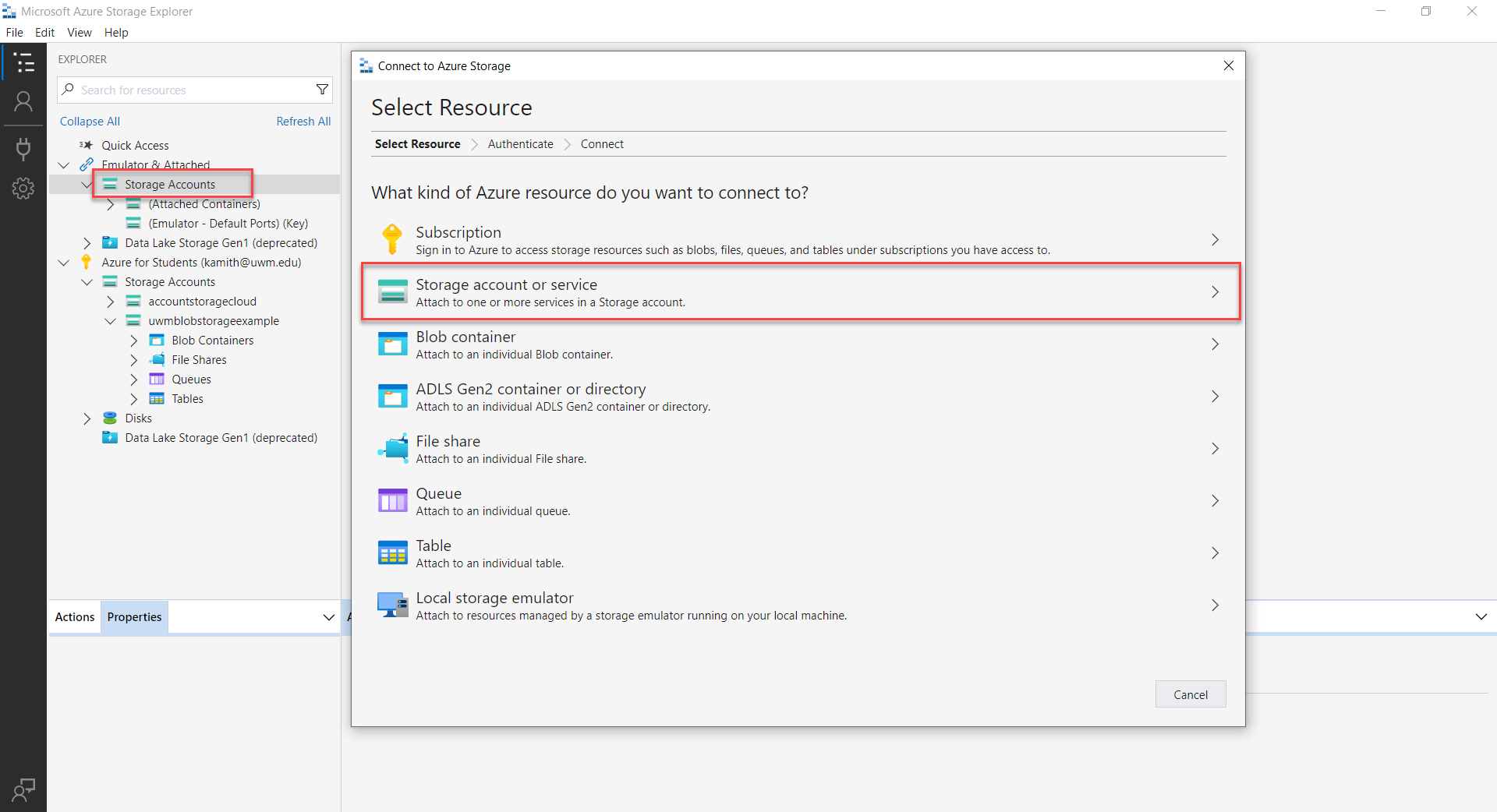 Azure Blob Storage – UW-Milwaukee Cloud Computing
