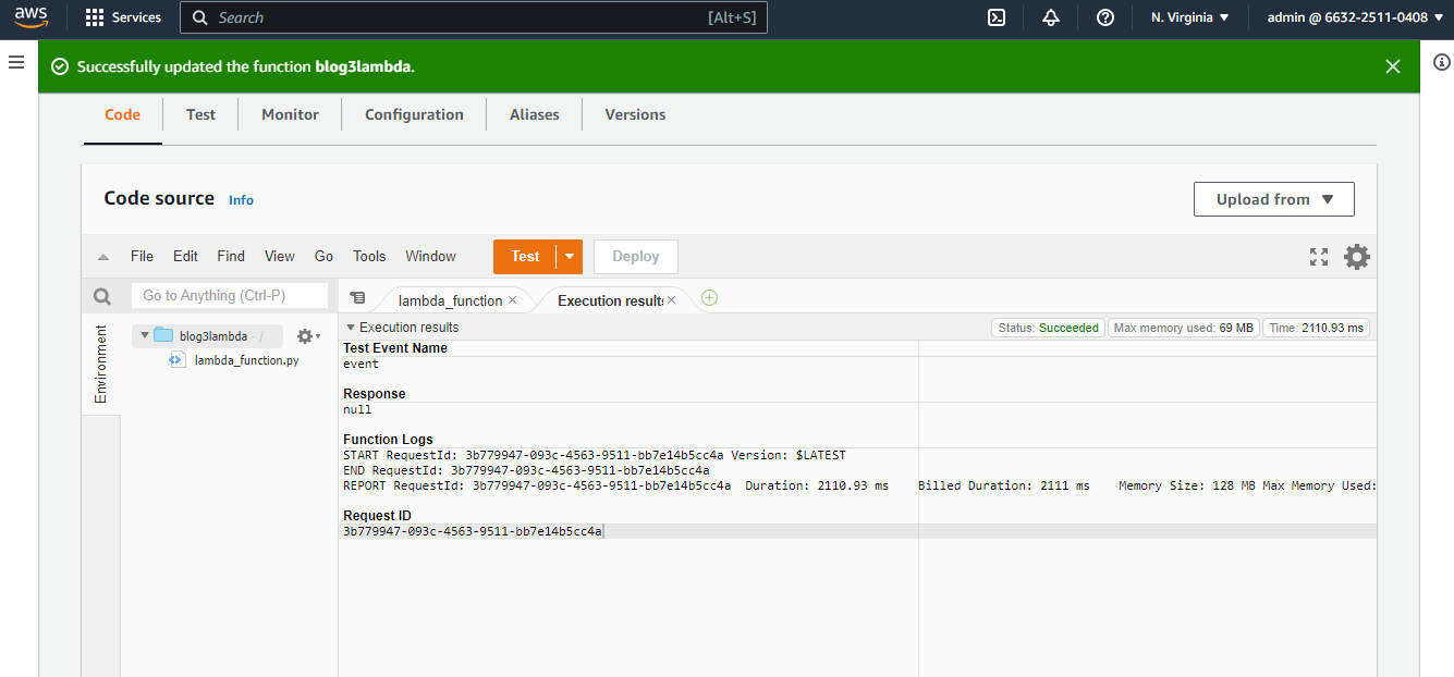 Lambda function triggered by an S3 PUT event to sort XML files in an S3 ...